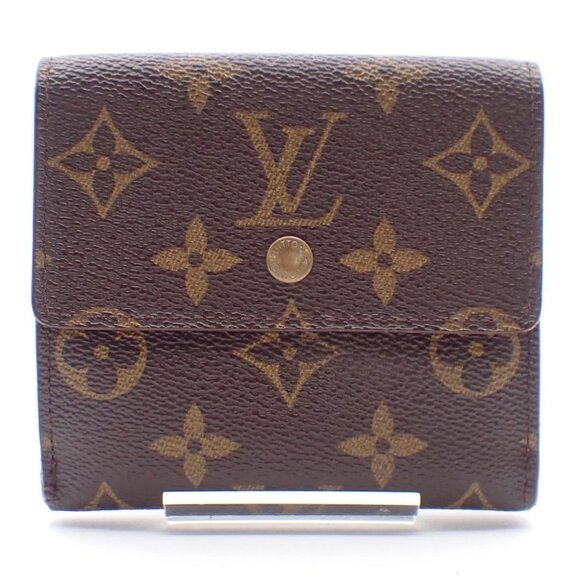 LOUIS VUITTON Porte Monnaie Billet Carte Credit Wallet Monogram M61652 07EF439 - Picture 1 of 16